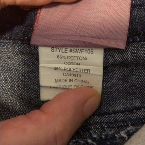 Vintage Plastic by Gly ’ denim skirt with pleats EUC - Picture 10 of 13